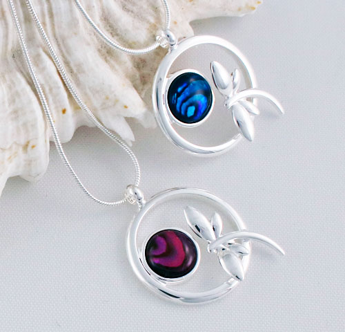 Abalone-Dragonfly-Pendant Abalone-Dragonfly-Pendant