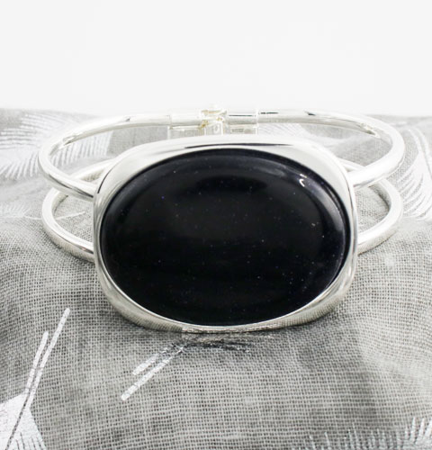 Blue-Goldstone-Large-Stone-Bangle Blue-Goldstone-Large-Stone-Bangle