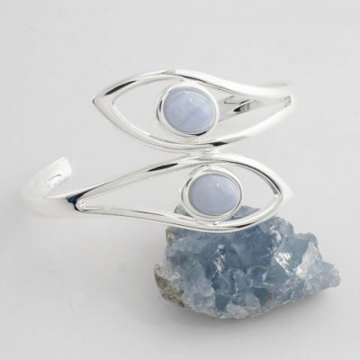 Blue-Lace-Agate-Double-Stone-Bangle