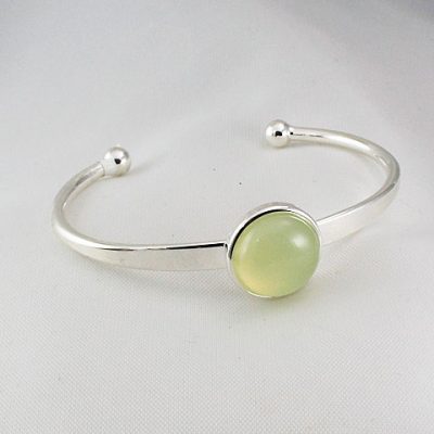 Bowenite-Torque-Bangle