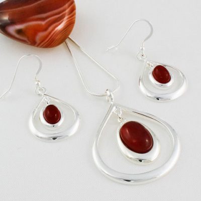 Carnelian-Teardrop-Collection