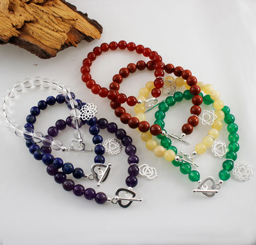 Chakra-Charm Bracelets