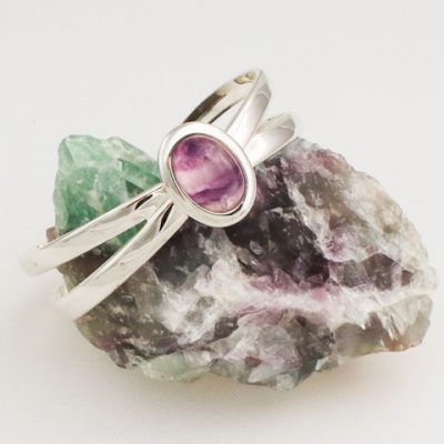 Fluorite-Bow-Bangle