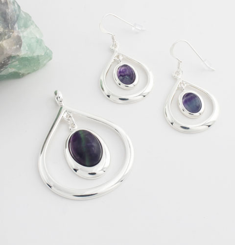 Fluorite-Teardrop-Collection Fluorite-Teardrop-Collection