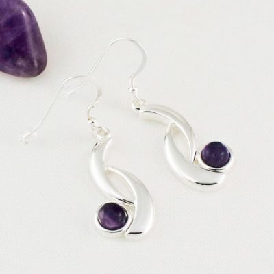 Fluorite-Wave-Earrings