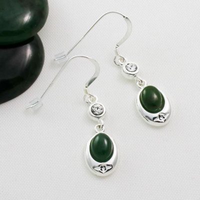 Jade-Crystal-Accent-Earrings