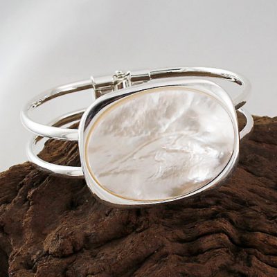 MOther-of-Pearl-Large-Stone-Bangle