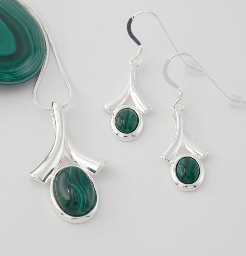 Malachite-Wishbone Malachite-Wishbone