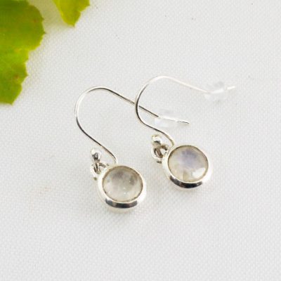 Moonstone-Small-Round-Earrings