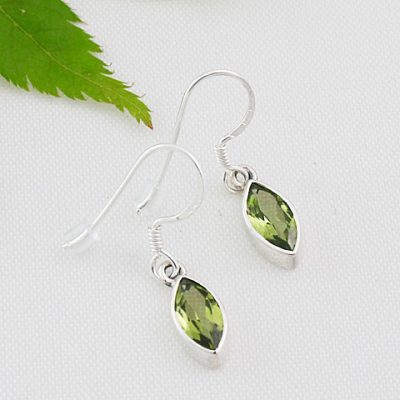Peridot-Marquise-Earrings