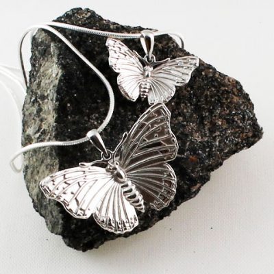 Sterling-Silver-Butterfly-Necklaces