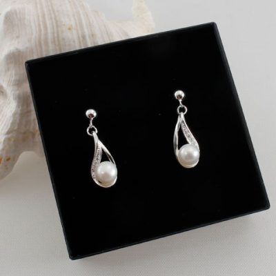 Sterling-Silver-Pearl-Earrings