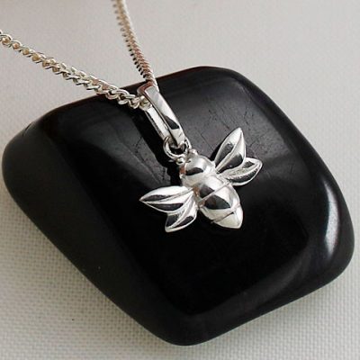 Sterling-Silver-Small-Bee-Pendant