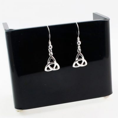 Sterling-Silver-Trefoil-Earrings